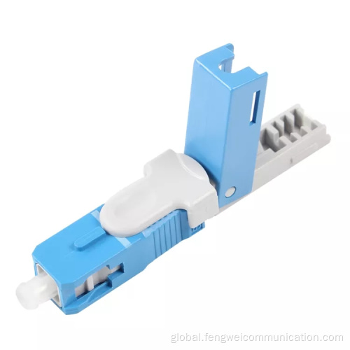 Fast Fiber Connector Kit fast connector less than 0.3dB Insertion loss Factory